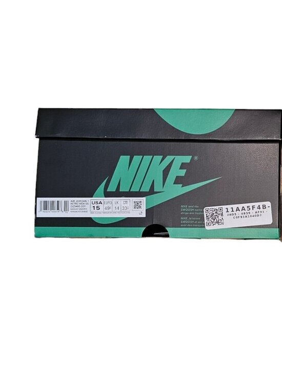 Nike Air Jordan 1 Retro High OG Celtics Lucky Green Black 2023 DZ5485-031 US 15
